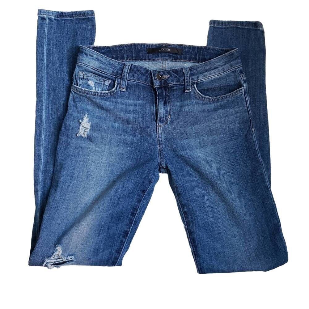Joe's Ripped Skinny Jeans Size 25 - Excellent Condition!